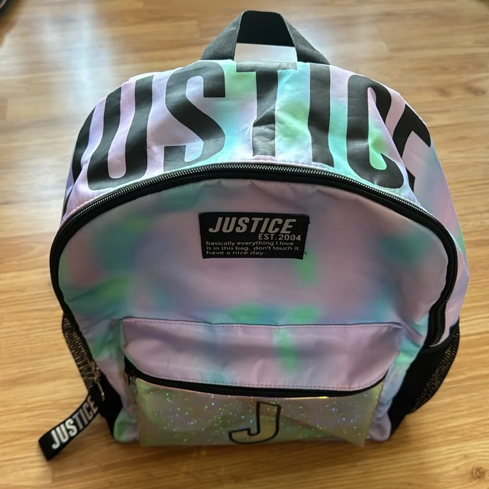 Justice Backpack EUC